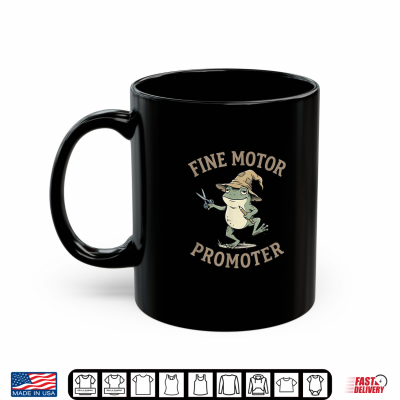 Mug Fine Motor Promoter Frog Occupational Therapy OT Shirt