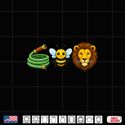 Hose Bee Lion Rebus Pun For We Shirt 4 Design Hose Bee Lion Rebus Pun for We Shirt