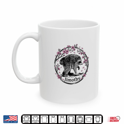 Mug Jimothy Raccoon Yoshino Cherry Tree Cute Jimothy The Racoon Shirt