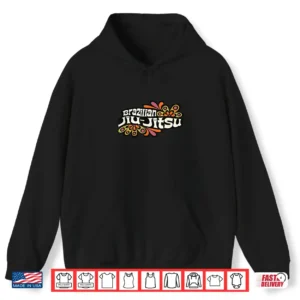 Bjj Flowers Shirt 1 Hoodie BJJ Flowers Shirt