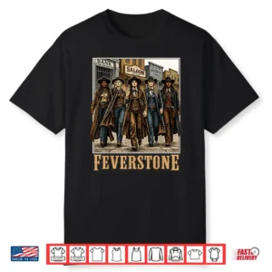 Feverstone Vintage Western Fearless Cowgirl Team Shirt