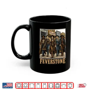 Feverstone Vintage Western Fearless Cowgirl Team Shirt 3 Mug Feverstone Vintage Western Fearless Cowgirl Team Shirt