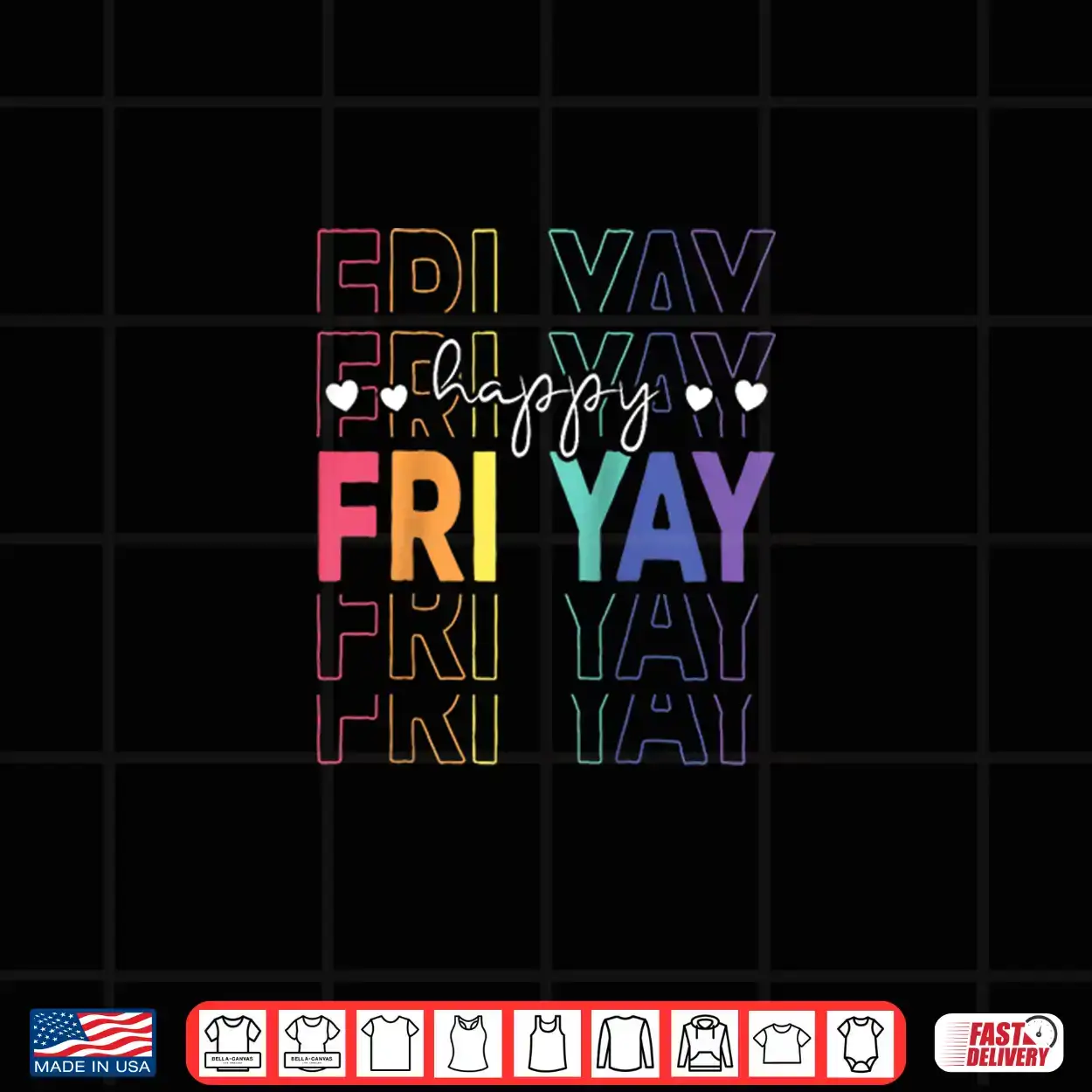 Happy Fri Yay Funny Teacher Friday Saying Shirt Happy Fri Yay Funny Teacher Friday Saying Shirt