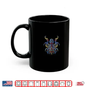 Kraken Stained Glass Shirt 3 Mug Kraken Stained Glass Shirt