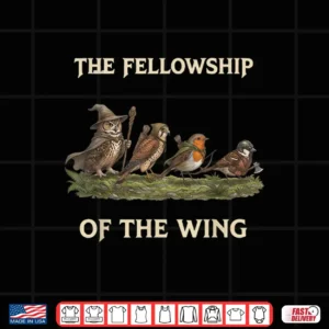 The Fellowship Of The Wing Cute Birds Fantasy Magic Archer Shirt 4 Design The Fellowship of The Wing Cute Birds Fantasy Magic Archer Shirt