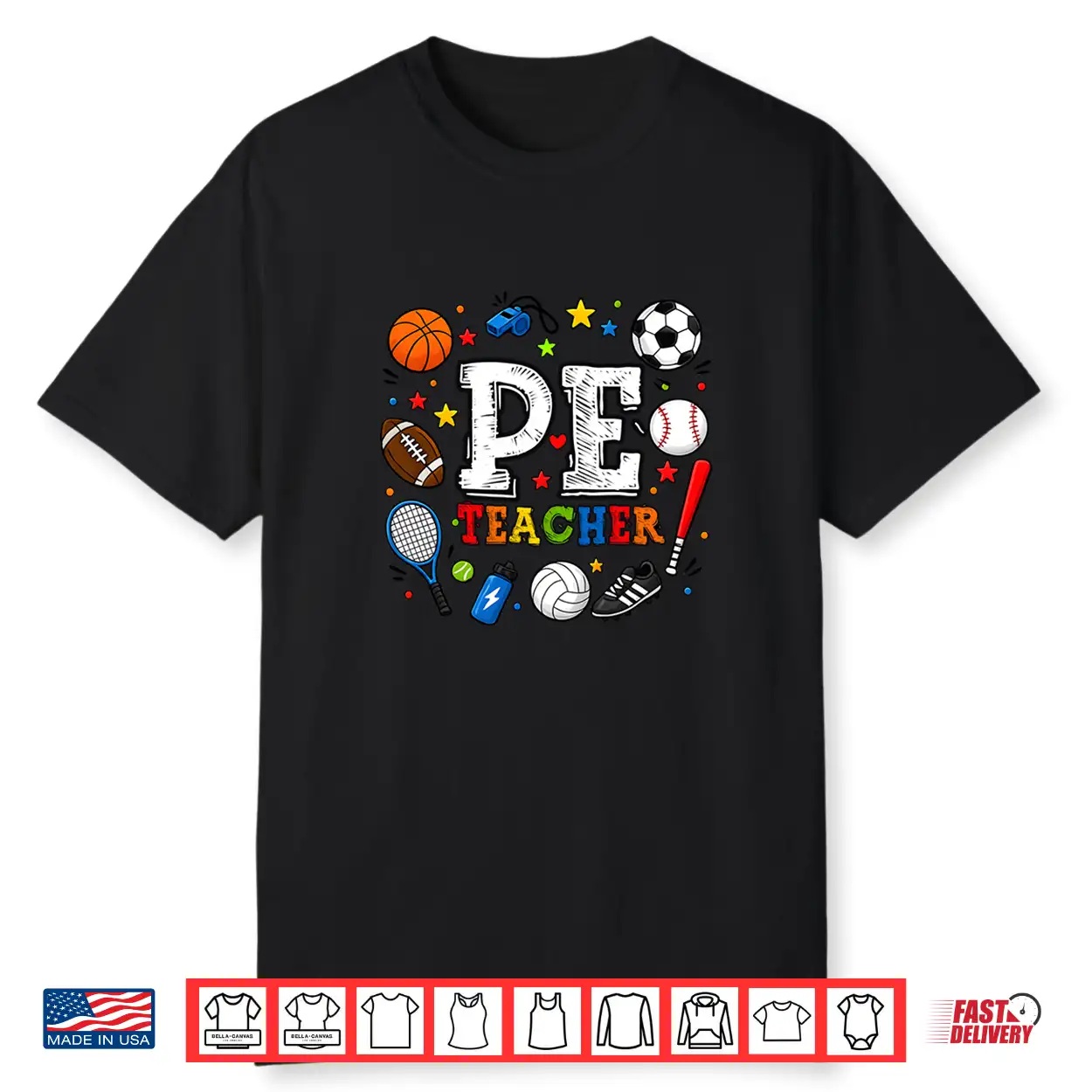 Pe Teacher Funny Physical Education Teacher Uniform School Shirt Pe Teacher Funny Physical Education Teacher Uniform School Shirt