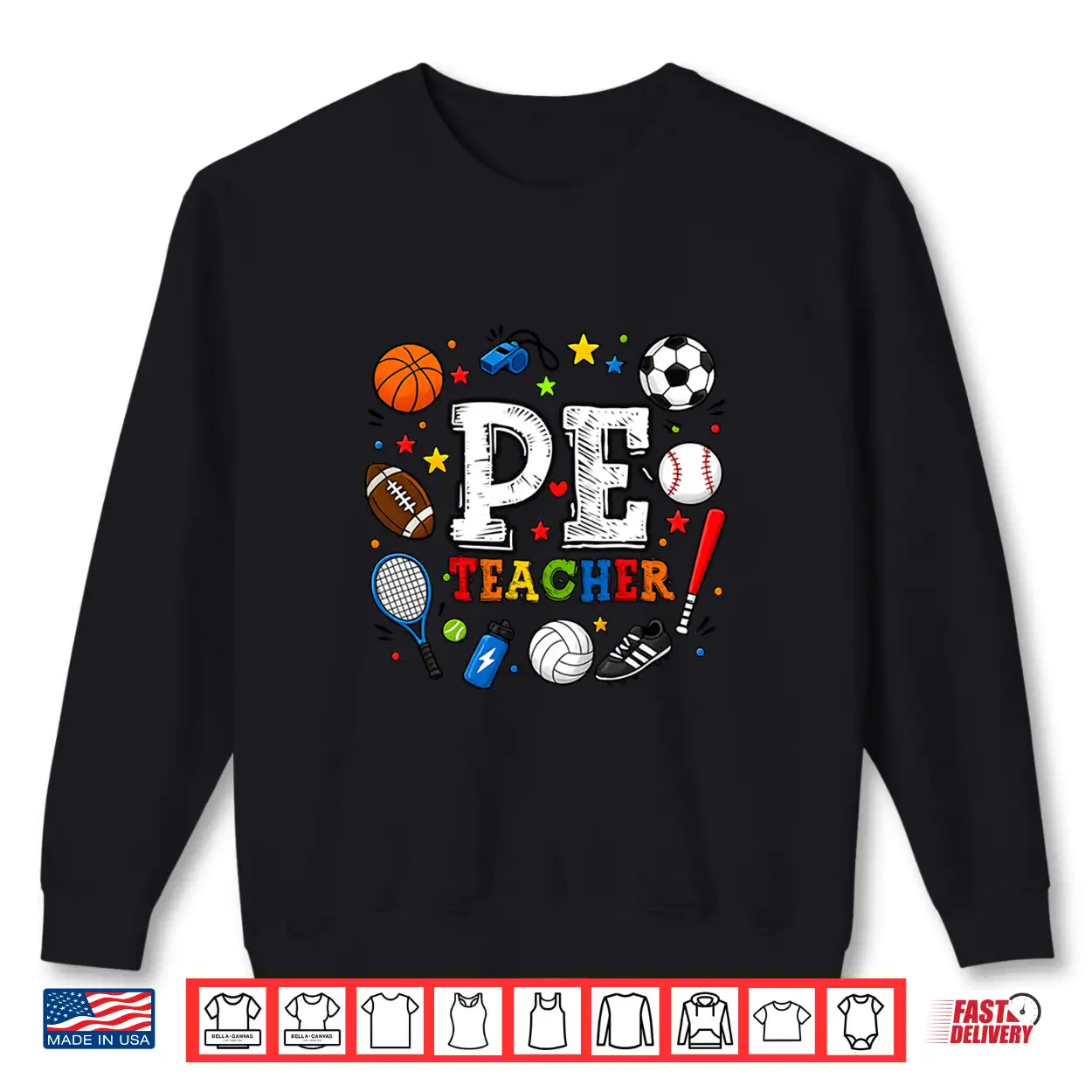 Pe Teacher Funny Physical Education Teacher Uniform School Shirt Pe Teacher Funny Physical Education Teacher Uniform School Shirt