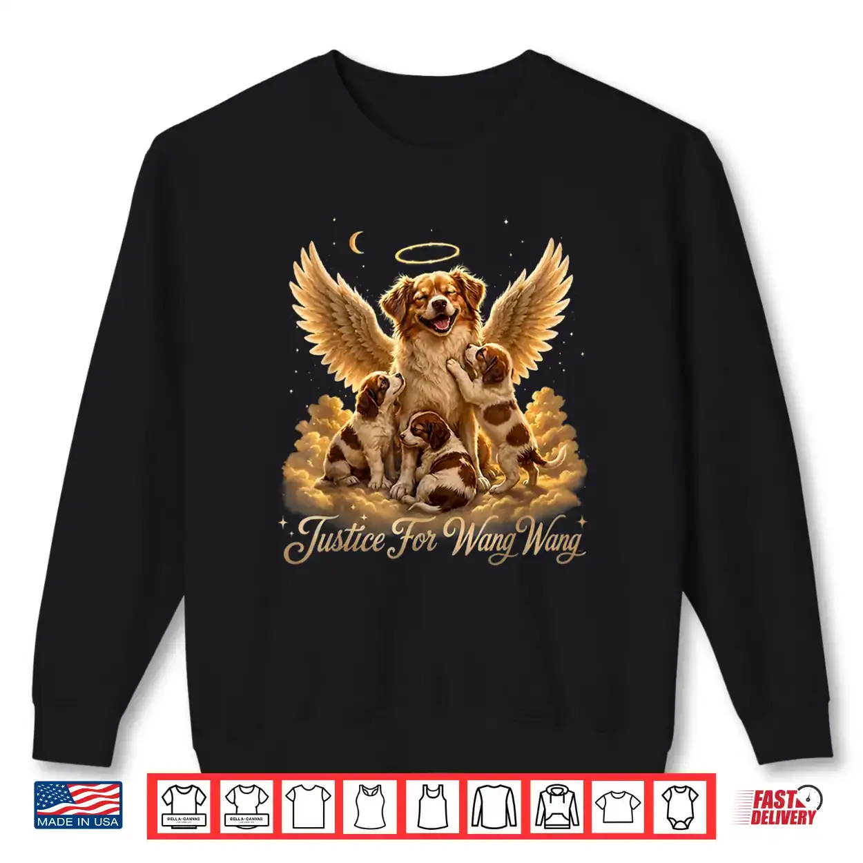 Justice For Wang Wang And Puppies Memorial Shirt Justice For Wang Wang And Puppies Memorial Shirt