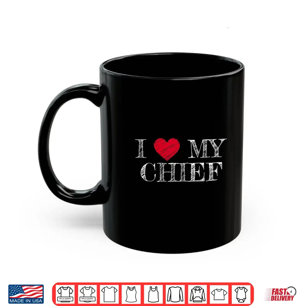 I Love My Chief I Heart My Chief Shirt I Love My Chief I Heart My Chief Shirt