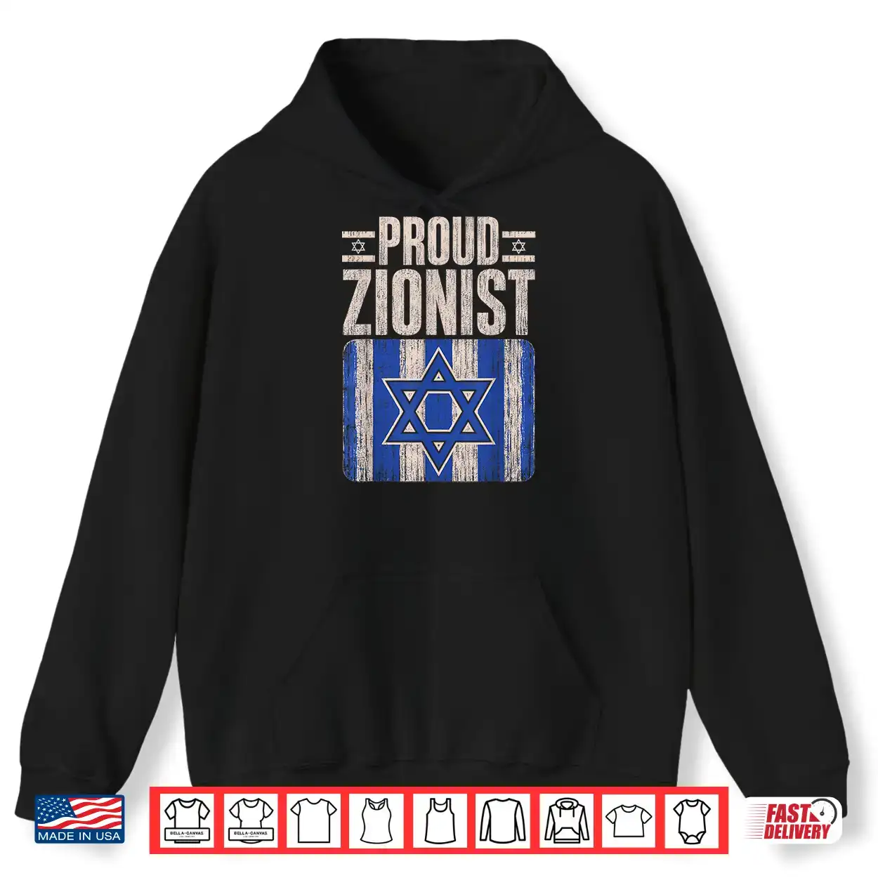 Proud Zionist Pro Israel Supporter Shirt Proud Zionist Pro Israel Supporter Shirt