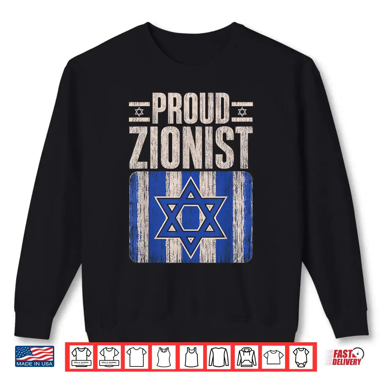 Proud Zionist Pro Israel Supporter Shirt Proud Zionist Pro Israel Supporter Shirt