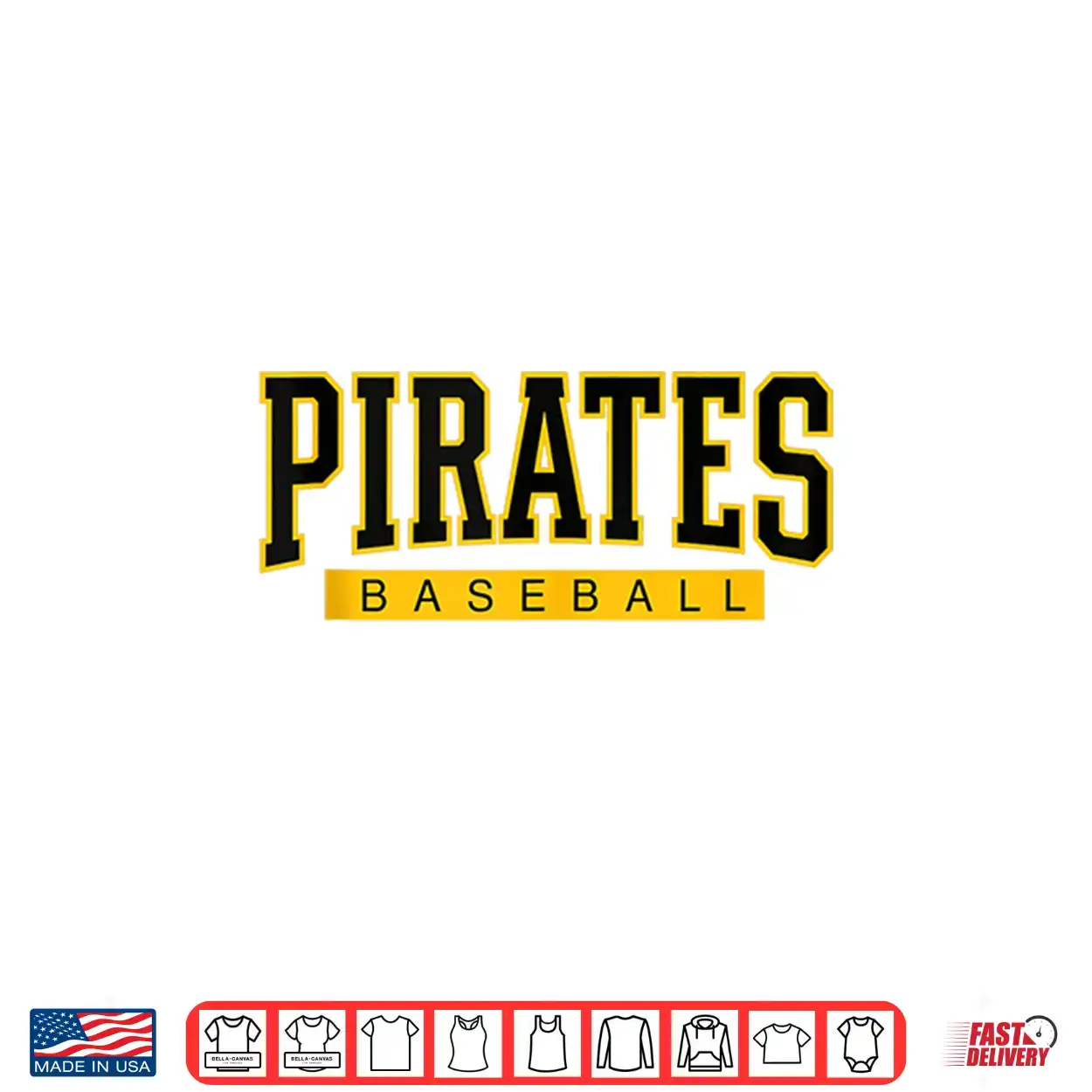 Pittsburg Pirates Baseball Graphic Shirt Pittsburg Pirates Baseball Graphic Shirt