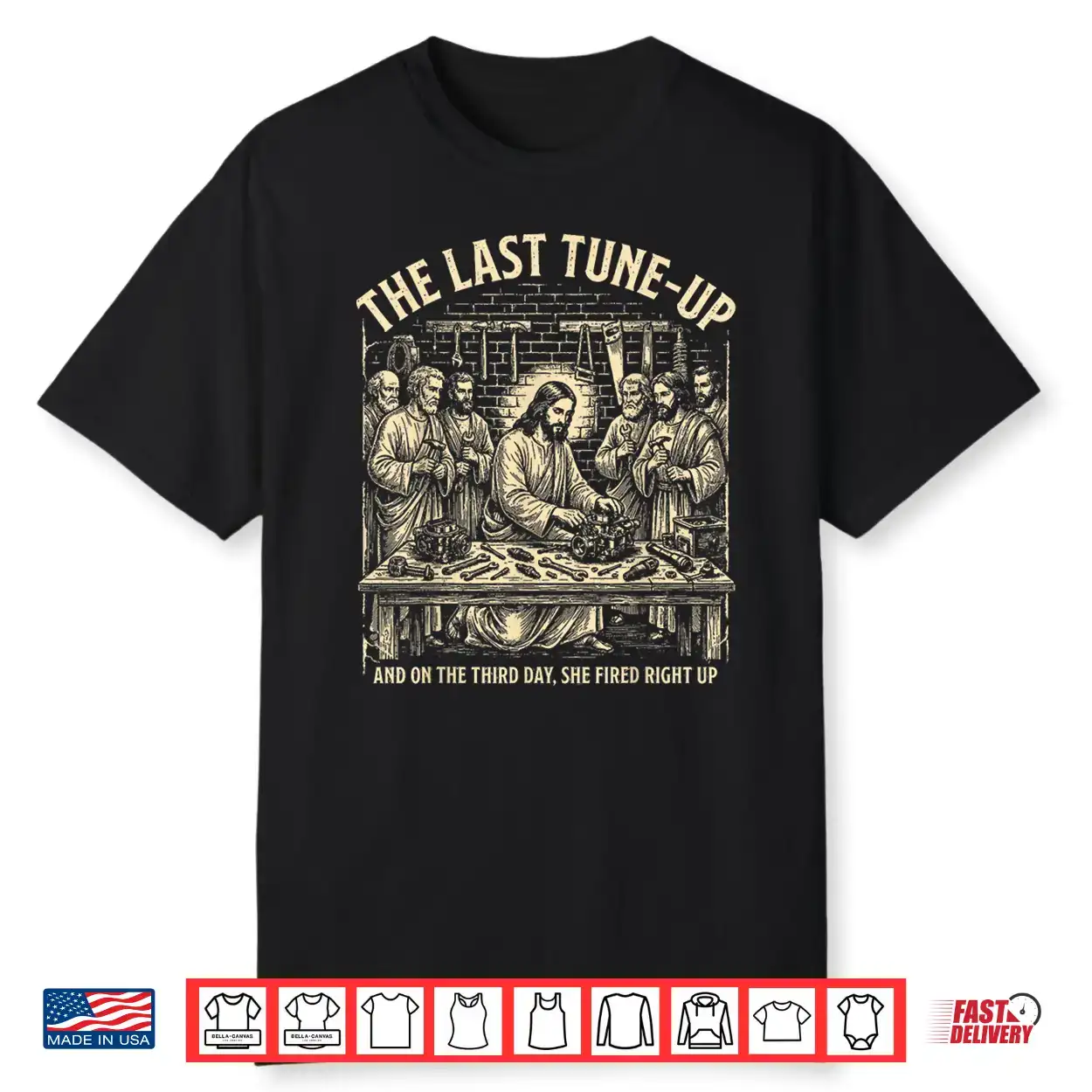 The Last Tune Up She Fired Right Up Christian Mechanic Shirt The Last Tune Up She Fired Right Up Christian Mechanic Shirt