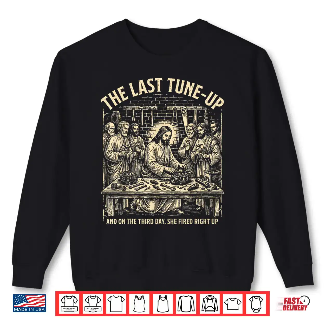 The Last Tune Up She Fired Right Up Christian Mechanic Shirt The Last Tune Up She Fired Right Up Christian Mechanic Shirt