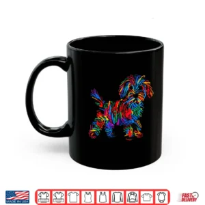 Scribble Dog Portrait Colorful Doodle Puppy Art Shirt 3 Mug Scribble Dog Portrait Colorful Doodle Puppy Art Shirt