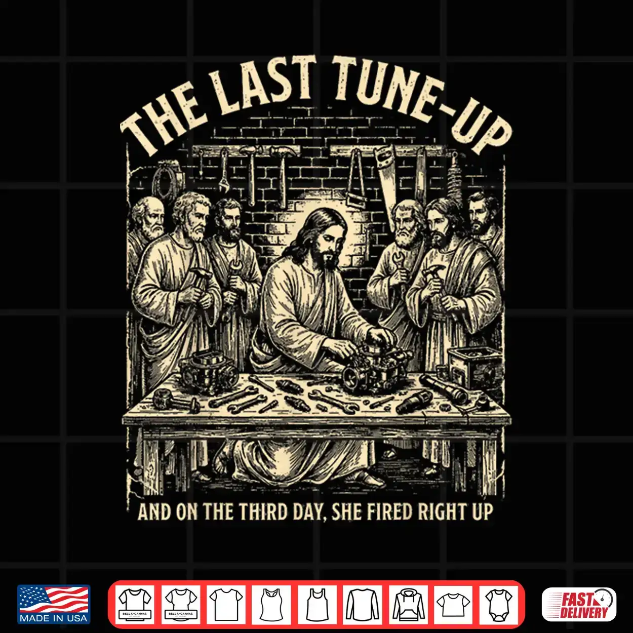The Last Tune Up She Fired Right Up Christian Mechanic Shirt The Last Tune Up She Fired Right Up Christian Mechanic Shirt