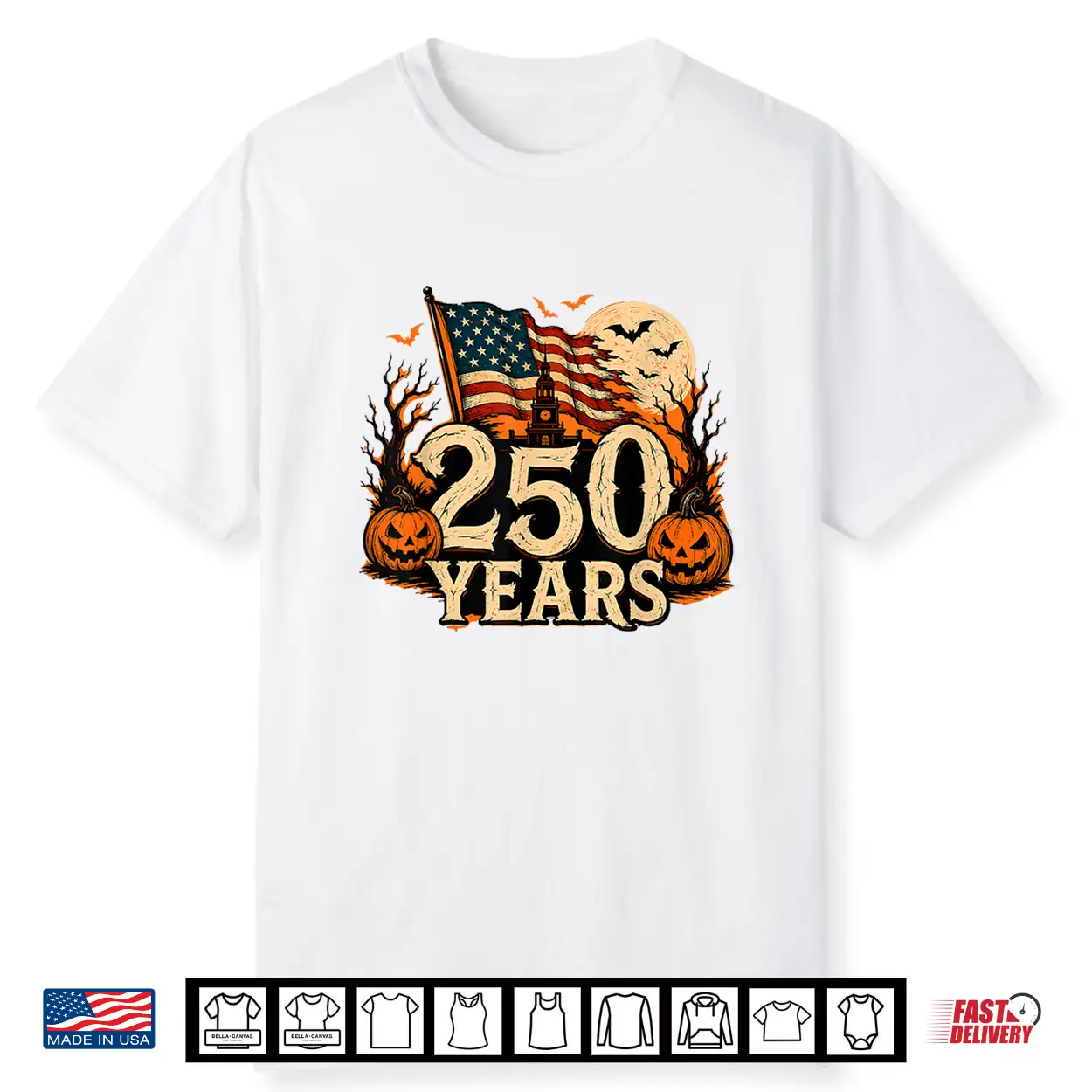 Halloween 250Th Anniversary Usa 1776 2026 Shirt Halloween 250Th Anniversary Usa 1776 2026 Shirt