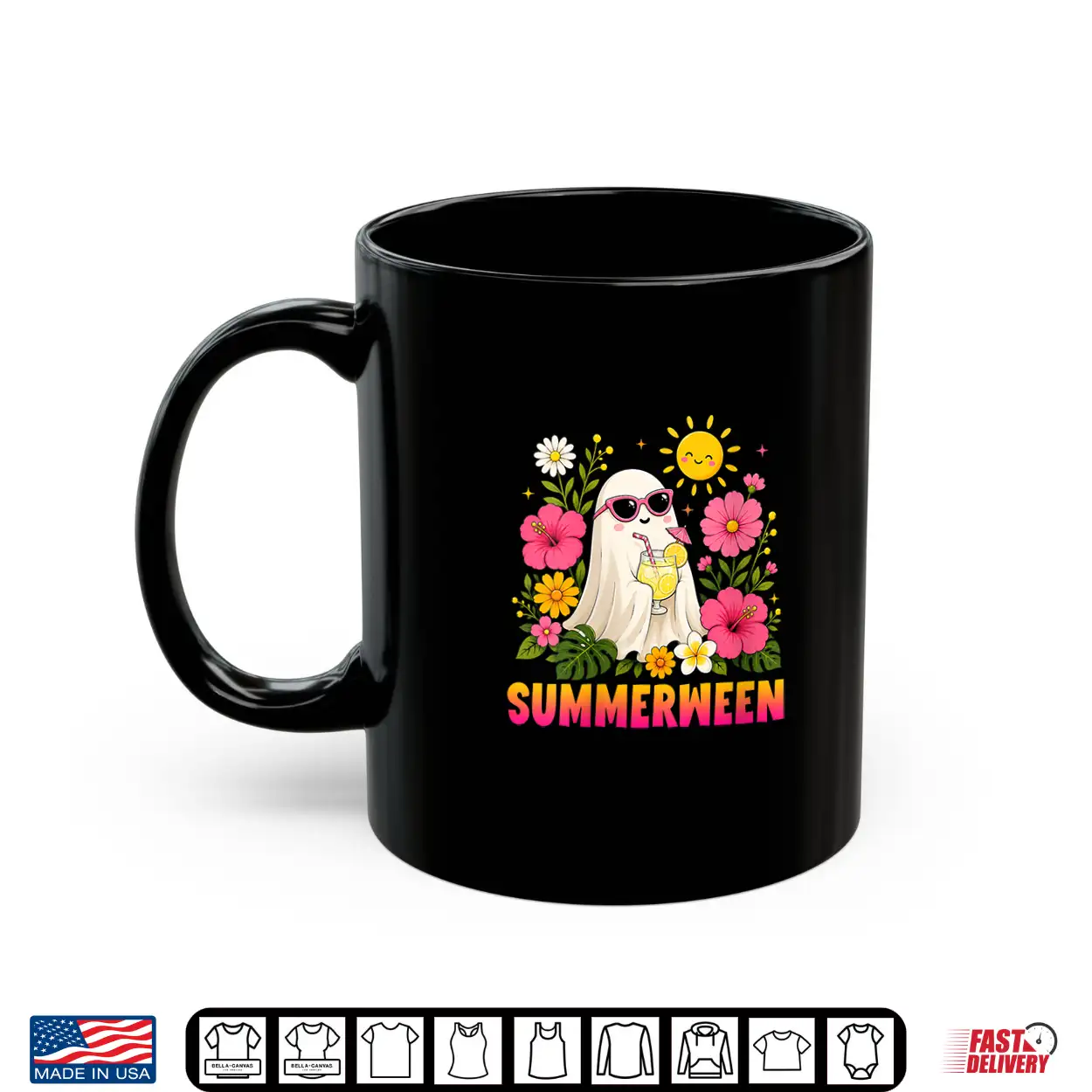 Funny Summerween Cute Spooky Ghost Halloween Beach Summer Shirt Funny Summerween Cute Spooky Ghost Halloween Beach Summer Shirt