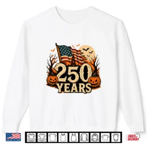 Halloween 250Th Anniversary Usa 1776 2026 Shirt 2 Sweatshirt Halloween 250th Anniversary USA 1776 2026 Shirt