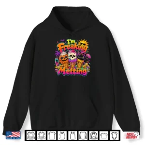 I'm Freaking Melting Spooky Summer Tropical Halloween Zombie Shirt 1 Hoodie Im Freaking Melting Spooky Summer Tropical Halloween Zombie Shirt
