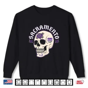 Nba Sacramento Kings Halloween Skull Shirt 2 Sweatshirt NBA Sacramento Kings Halloween Skull Shirt