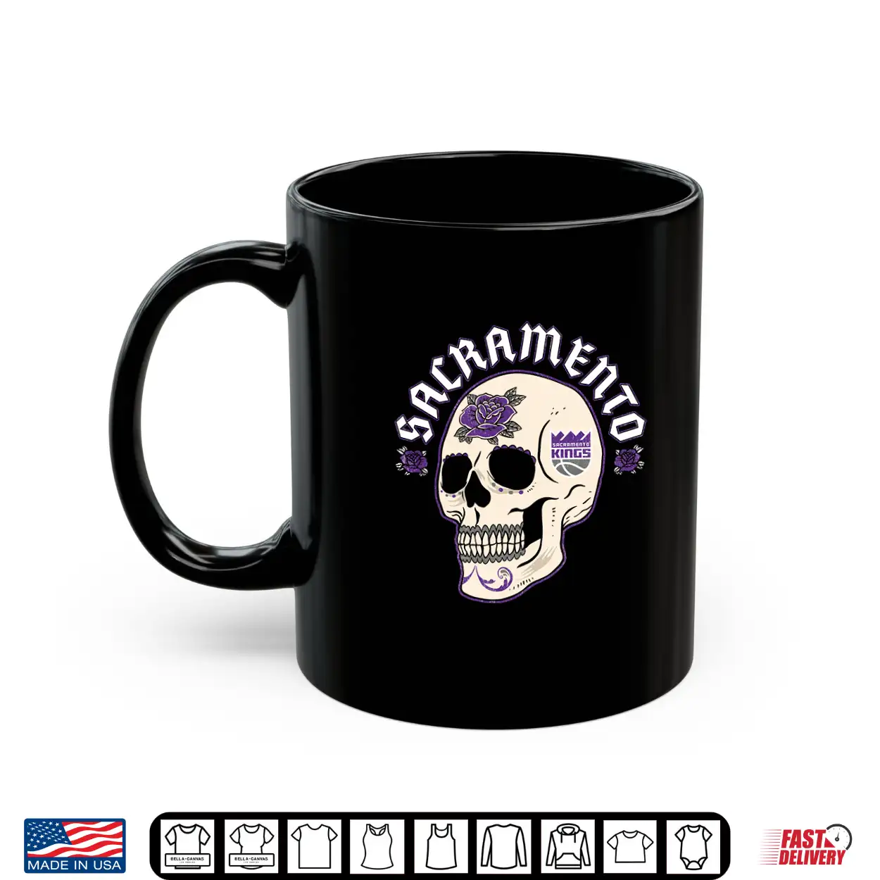 Nba Sacramento Kings Halloween Skull Shirt Nba Sacramento Kings Halloween Skull Shirt
