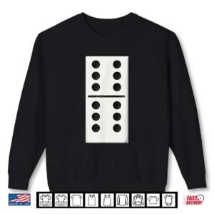 Six Six Dominoes Halloween Costume Domino Game Shirt 2 Sweatshirt Six Six Dominoes Halloween Costume Domino Game Shirt