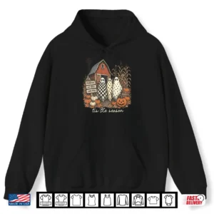 Spooky Halloween Ghost Pumpkin Patch Barn Autumn Fall Vibes Shirt 1 Hoodie Spooky Halloween Ghost Pumpkin Patch Barn Autumn Fall Vibes Shirt