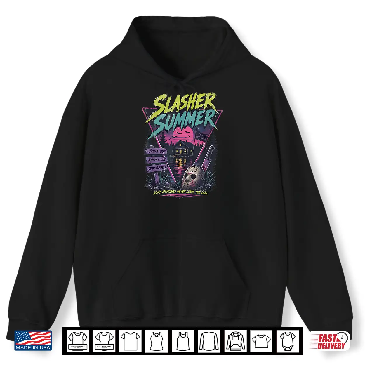 Vintage Summerween Slasher Summer 80S Cute Halloween Classic Shirt Vintage Summerween Slasher Summer 80S Cute Halloween Classic Shirt
