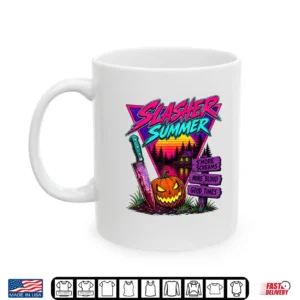 Vintage Summerween Slasher Summer Spooky Camp Halloween Cute Shirt 3 Mug Vintage Summerween Slasher Summer Spooky Camp Halloween Cute Shirt