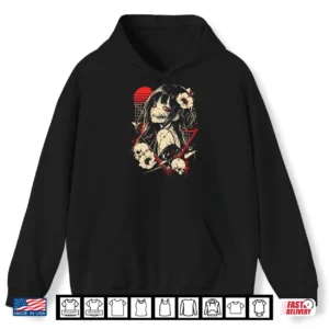 Mens Anime Convention Outfit Dark Anime Girl Creepy Cosplay Performance Shirt 1 Hoodie Mens Anime Convention Outfit Dark Anime Girl Creepy Cosplay Performance Shirt