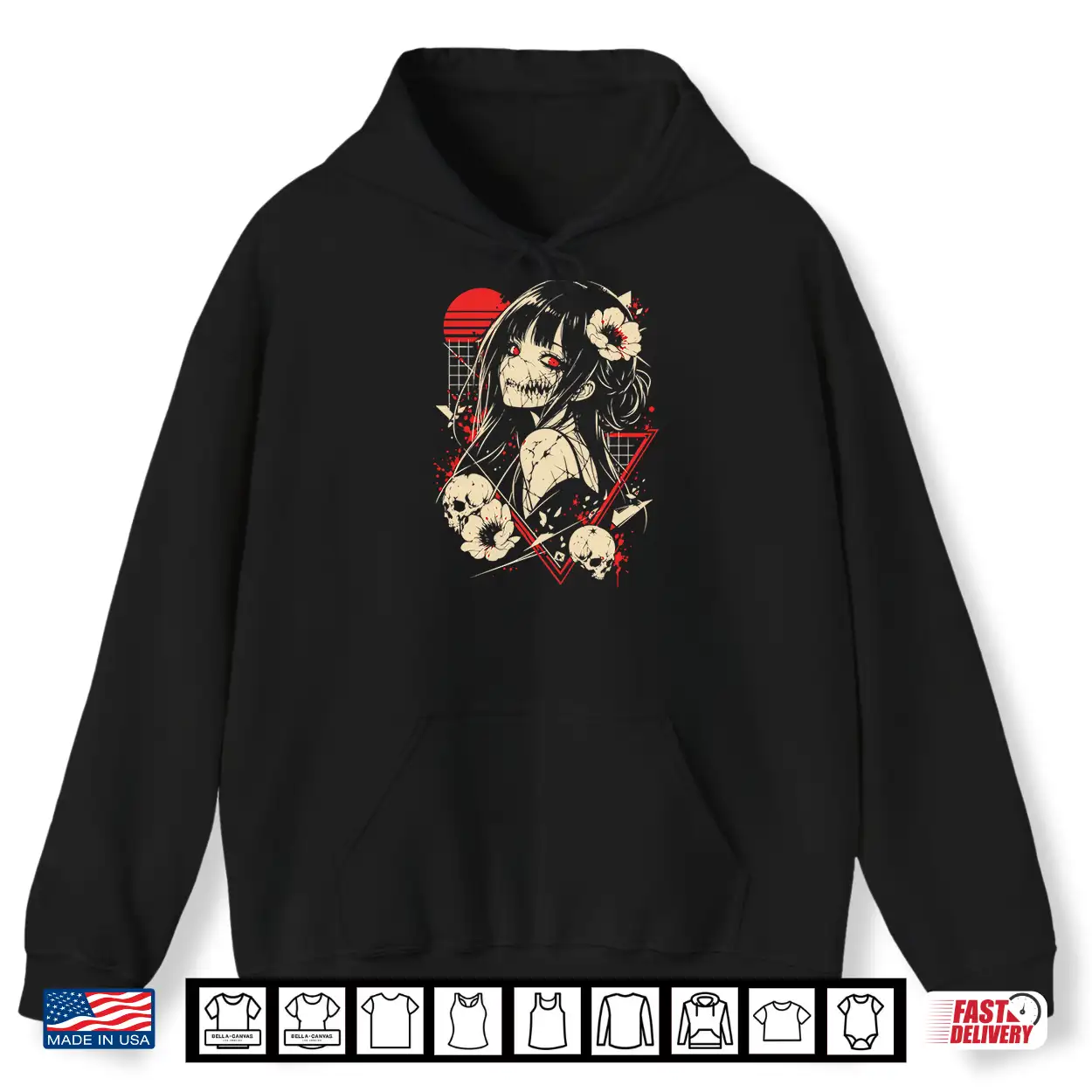 Mens Anime Convention Outfit Dark Anime Girl Creepy Cosplay Performance Shirt Mens Anime Convention Outfit Dark Anime Girl Creepy Cosplay Performance Shirt