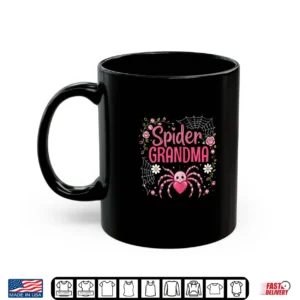 Spider Grandma Family Pink Spider Silk Funny Halloween Women Shirt 3 Mug Spider Grandma Family Pink Spider Silk Funny Halloween Women Shirt