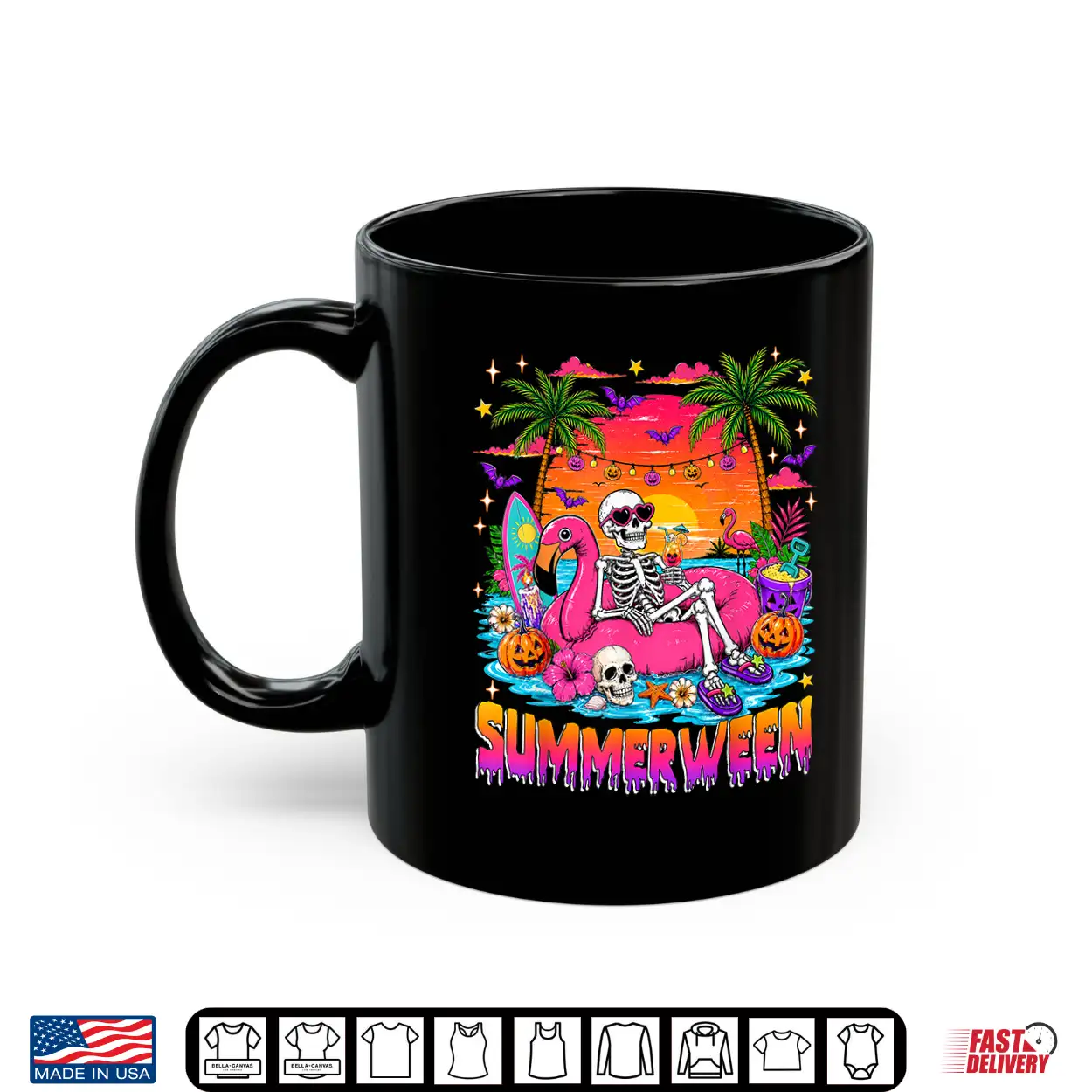 Summerween Skeleton Halloween Summer Floral Women Girl Kids Shirt Summerween Skeleton Halloween Summer Floral Women Girl Kids Shirt