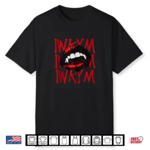 Vampire Mouth Funny Halloween Costume Iwkym Tee Samantha Shirt