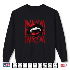 Sweatshirt Vampire Mouth Funny Halloween Costume iwkym Tee Samantha Shirt